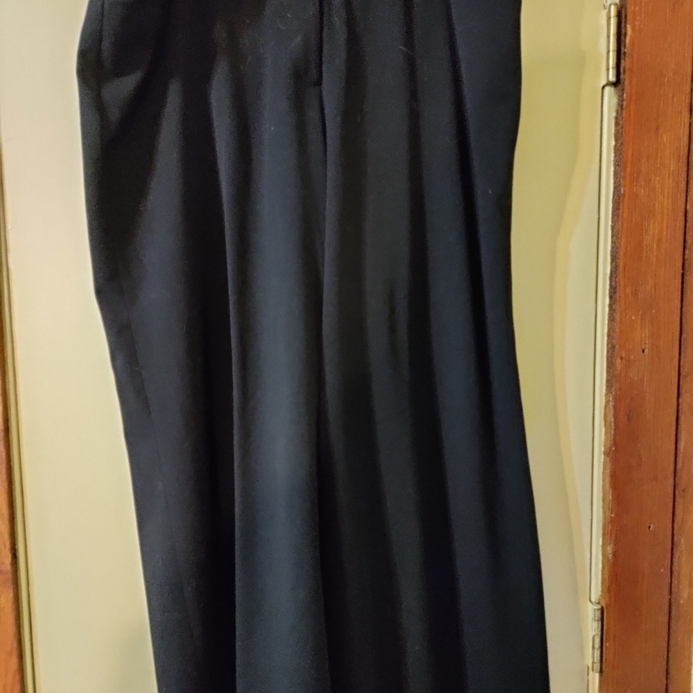 Lane Bryant Black Wide Leg Trousers 20 Petite